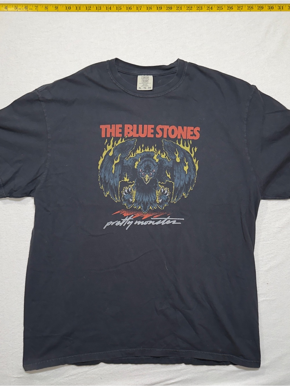The Blue Stones 2023 tour merch Graphic Tee - Black